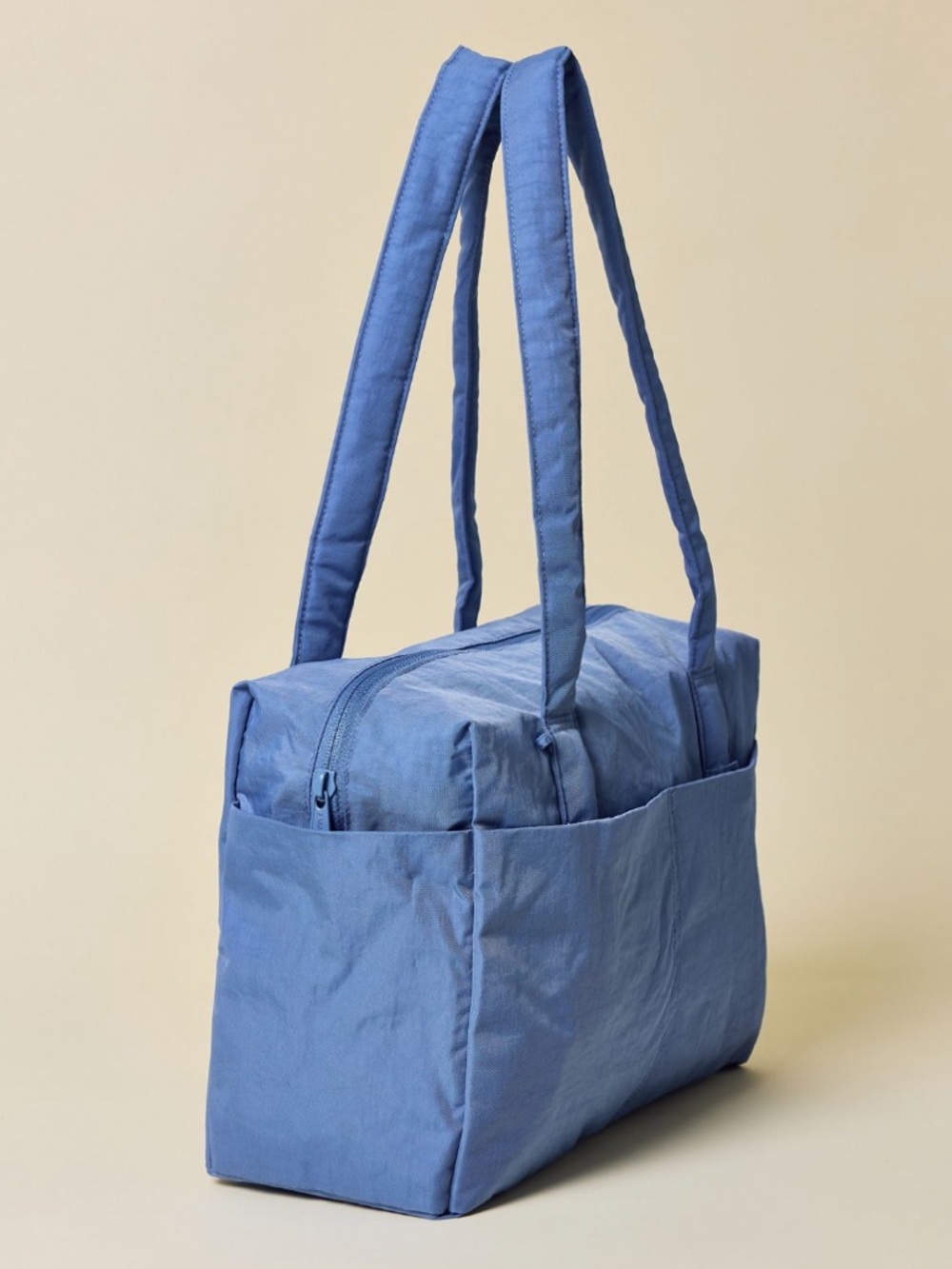 NWT BAGGU Everyday Cloud Bag (Steel Blue) - Picture 2 of 3